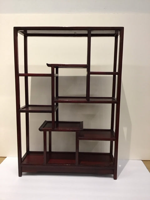 26x18 Multiple Level Wood Display Shelves