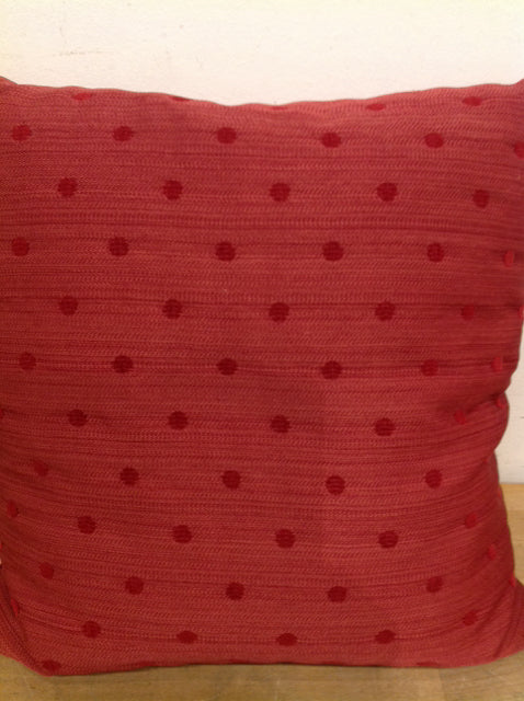 Pillow- 18" Red Circle