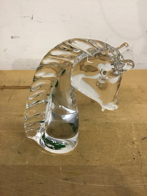 4.5" Art Glass Horse Head