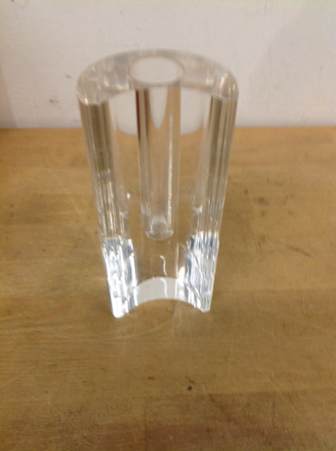 7" Lucite Bud Vase