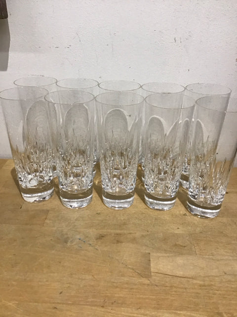 Set Of 10 7" Vera Wang Wedgewood Duchess Highball