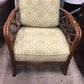 Tommy Bahama Island Estate Palm Rattan Chair W/Pillow