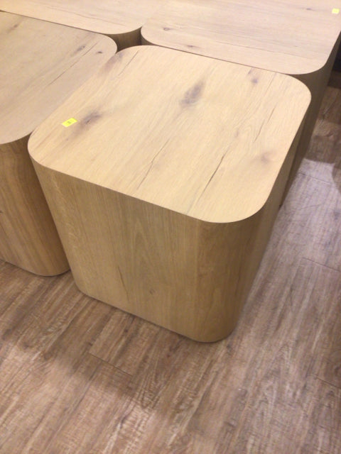 RH Corta Plinth Square End Table