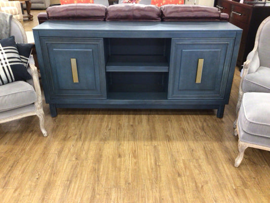 Blue/Grey Media Console 16.5x72