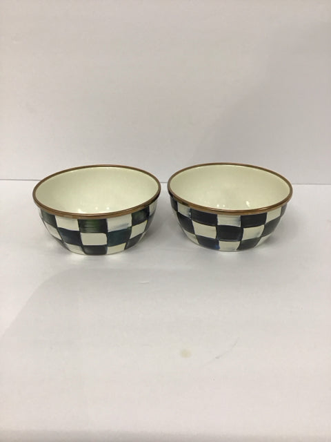Pair MacKenzie Childs All Purpose Bowls