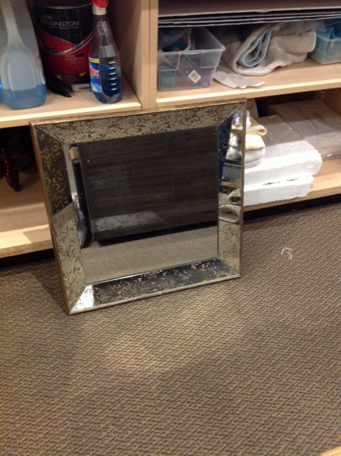 24" Sq Framed Mirror