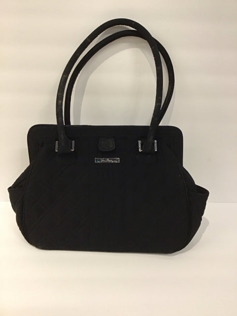 Vera Bradley Black Quilted Handbag