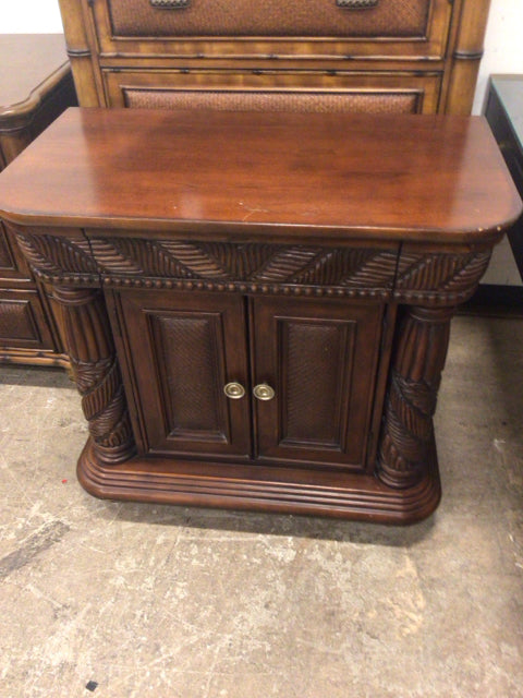 36" X 20" Two Door/One Drawer Nightstand