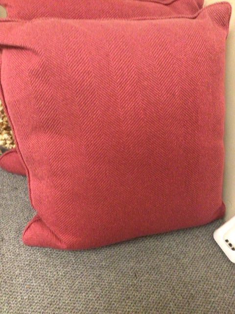 Salmon Fabric Pillow