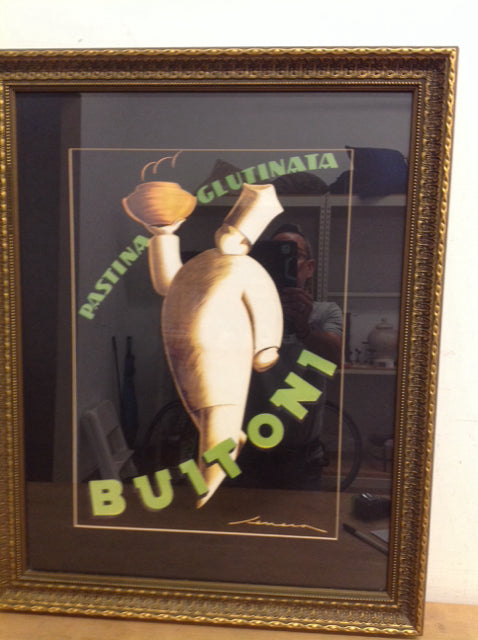 23" X 29" Signed Buitoni Print