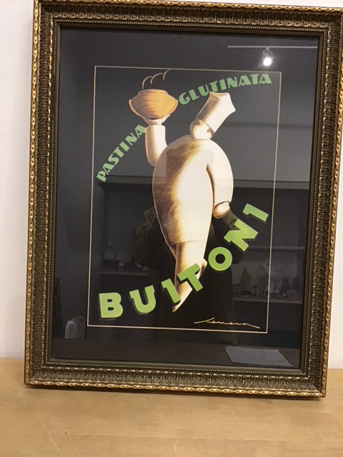 29"x23" Pastina Glutinata Buitoni Art