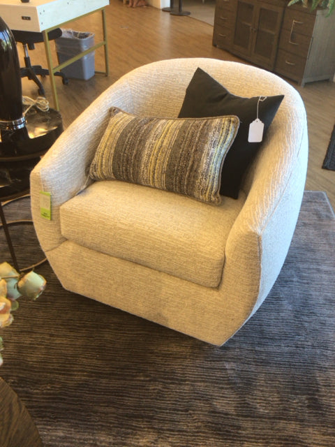 38" X 36" X 33" Baers Furniture Huntington House Contemporary Swivel Chairs