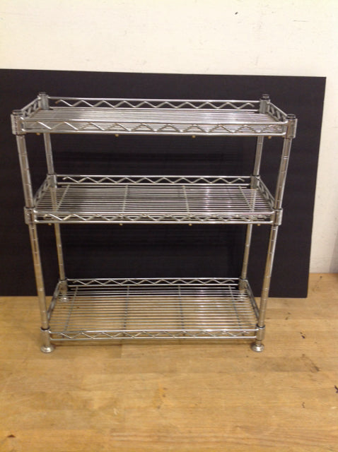 18" Metal Rack w/3 Shelves