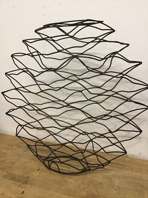 27"x27" Metal Honeycomb Sculpture