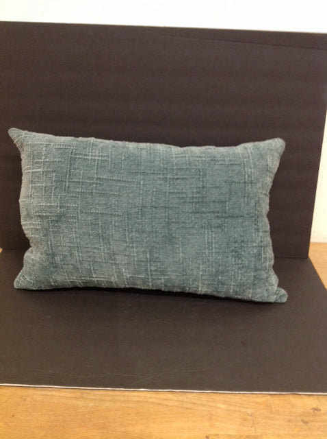 Chartreuse Chenille Lumbar Pillow
