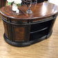 Hooker Dark Wood Kidney Desk