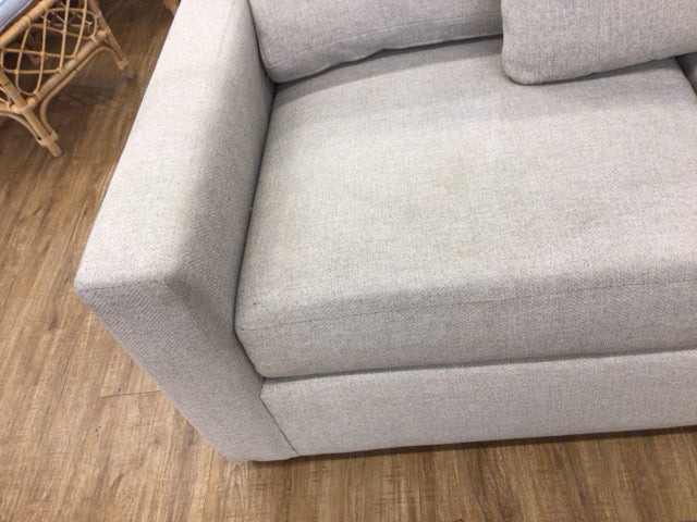 AS-IS Huntington House Fabric 4 PC Sectional(Light Soil)