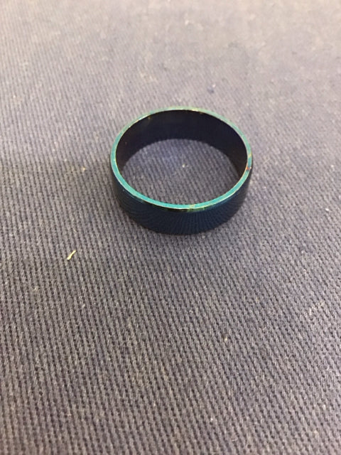 Mens Blue Metal Ring