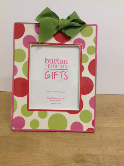4x5 Spotted Ceramic Picture Frame