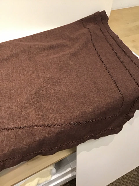Brown Linen Table Cloth