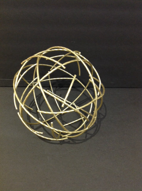 Gold Metal Orb