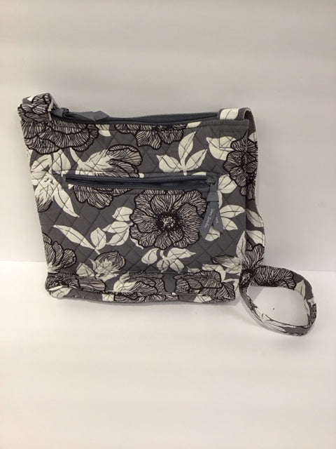 Vera Bradley Grey/White Quilted Handbag
