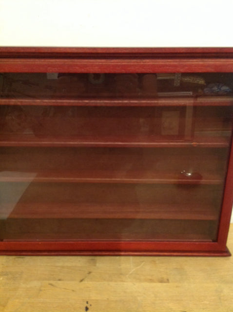 19" Wood & Glass Display Box