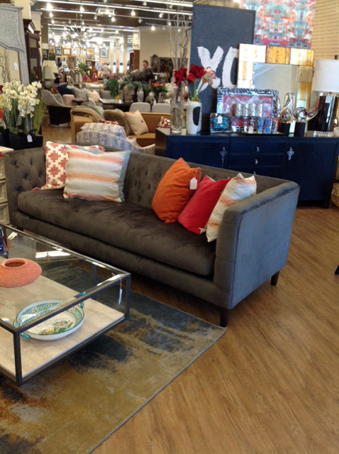 Grey Fabric Sofa
