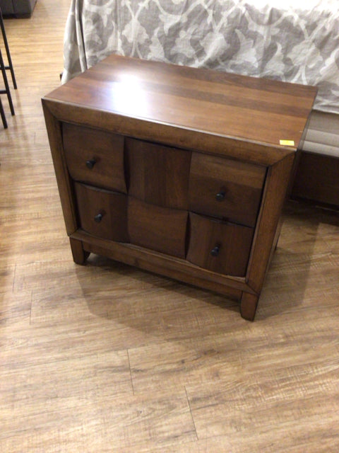 AX Furniture Two Drawer Nightstand