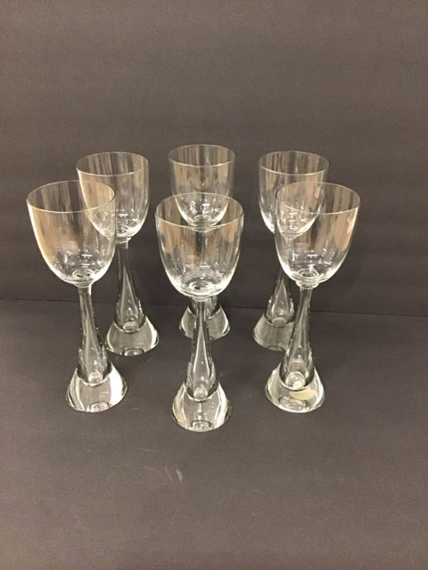 Set/6 "Flight" By Irice Water Goblets