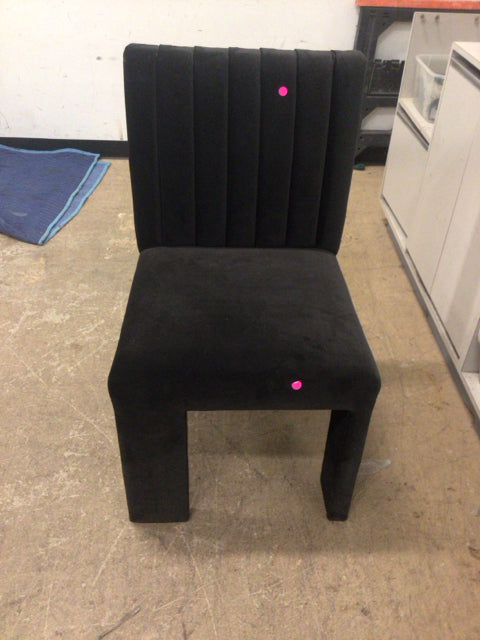 Black Velvet Chair
