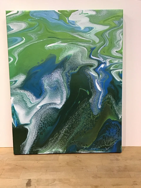 22x28 Green Meadow By Susan David