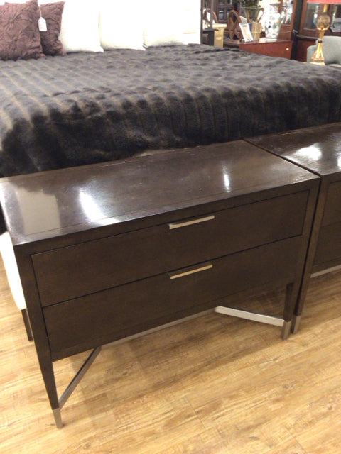 Century 2 Drawer Nightstand