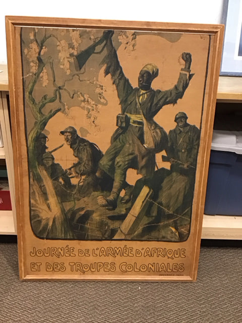 34x37 African & Colonial Troops Day on Board