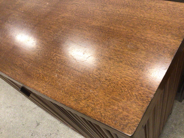72.25" X 21" X 35"AS-IS Tommy Bahama Island Fusion Sapporo Buffet(Marks/Dings/Kn