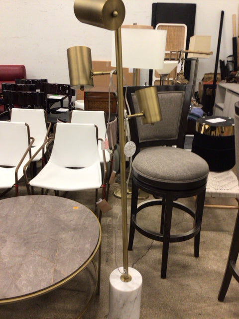 City Furniture Khia Gold Floor Lamp