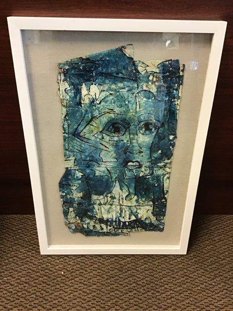 17.5"x25.5" Protection Of The Face COA Alexander Gore