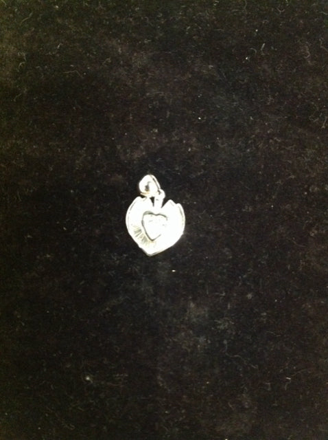 Rhinestone Heart Pendant