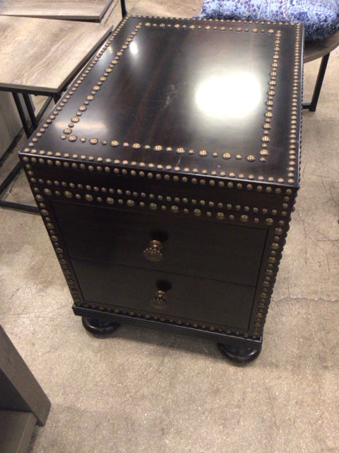 AS-IS Tommy Bahama Royal Kahala Sunset Cay Trunk Lamp Table(Mark On Top)