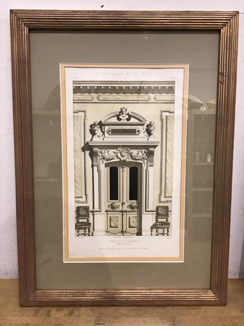 18"x24/ Porte d'Antchambe Art