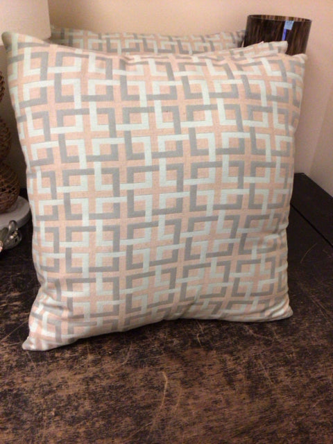 Geometric Pattern Pillow