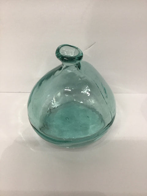 8" Glass Vase w/Narrow Top