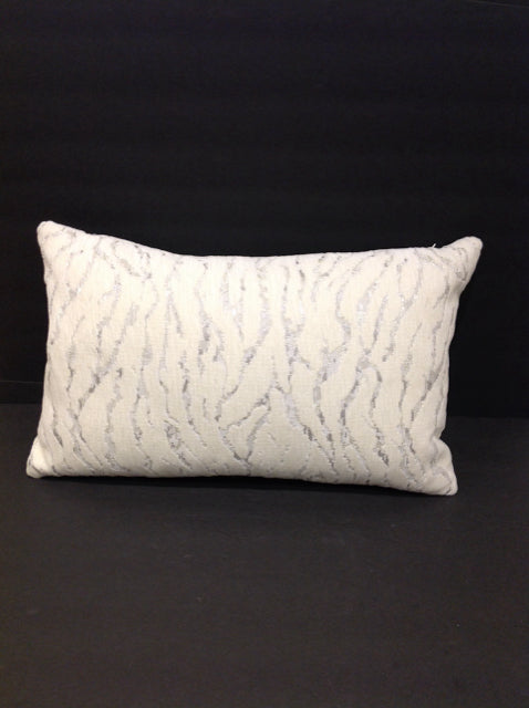 White & Silver Pillow