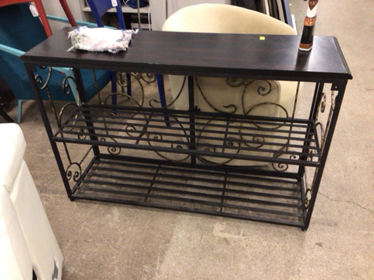 Ballard Design Wood & Metal Media Console/Cabinet
