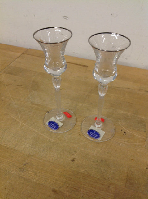 Candle Holders - 7" Royal Doulton