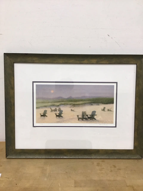 28"x21" P-Town Beach Art Print