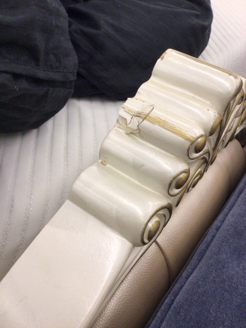 AS-IS Acme Furniture Chantelle King Bed(Damage To FB)