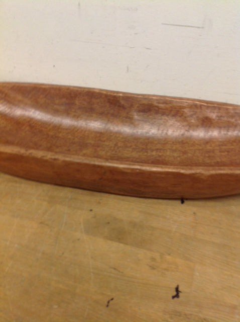 Bowl- 27" Solid Wood Carved