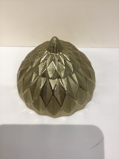 5" Gold Metal Round Urn