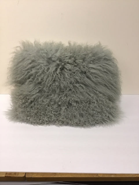 West Elm Sheeps Fur Pillow